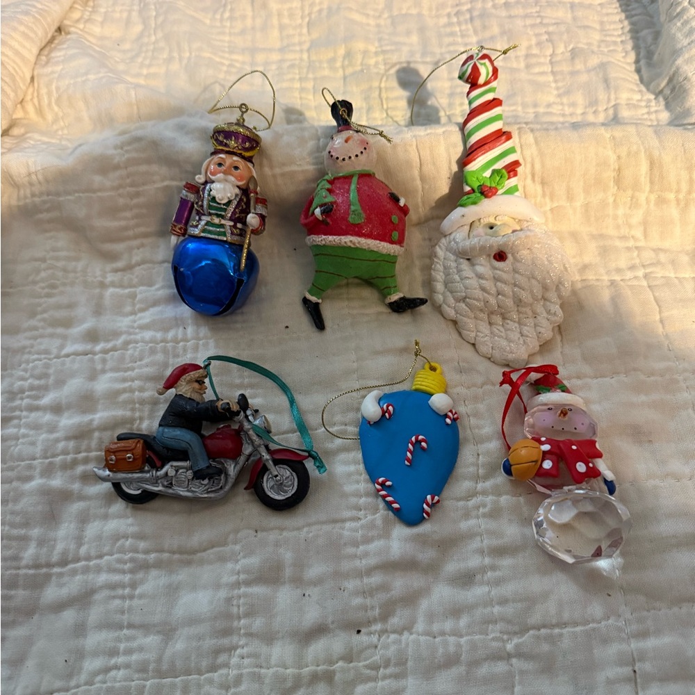 Colorful Christmas Ornament Set